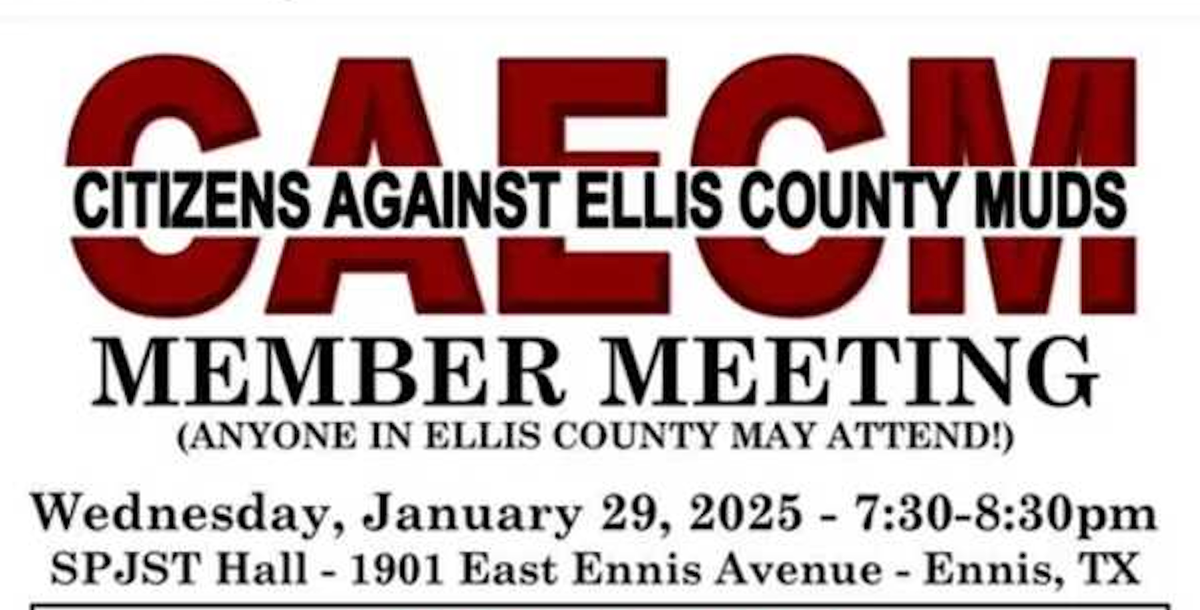 MUD opponents to hold meeting Jan. 29