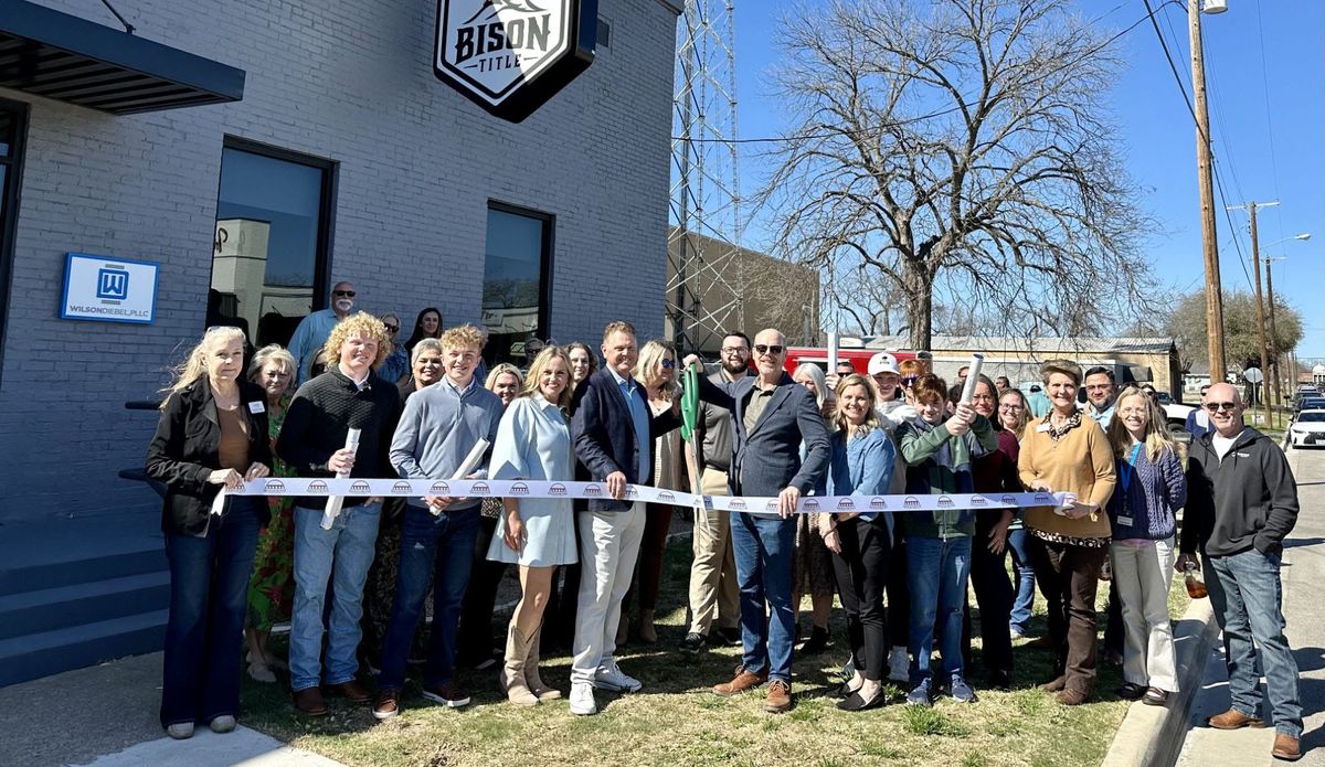 Ribbon cutting held for Bison Title