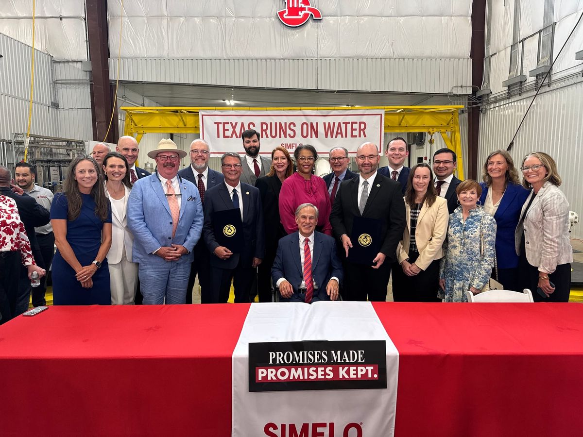 Generational investment in Texas’ water future signed into law