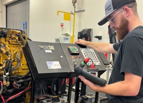 Technology student augments skills, perspective in job at truck dealership