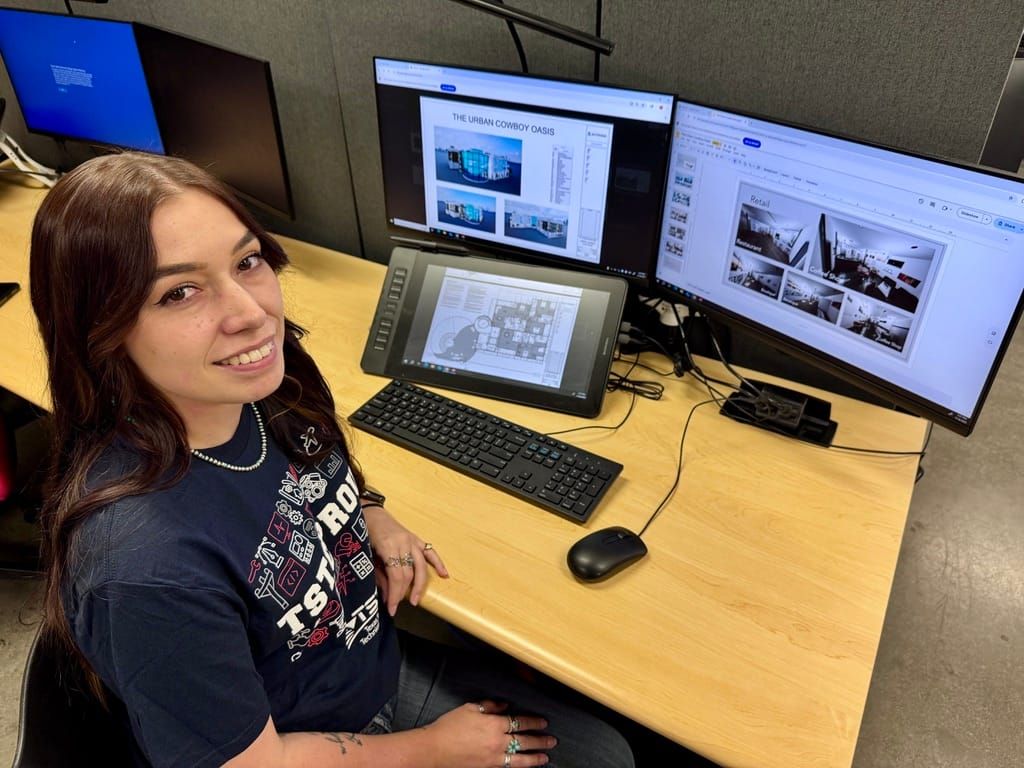 TSTC Drafting and Design graduate puts love of drawing to use as a structural technician