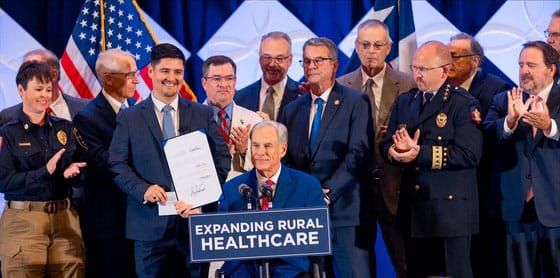 Abbott signs rural health sustainability legislation