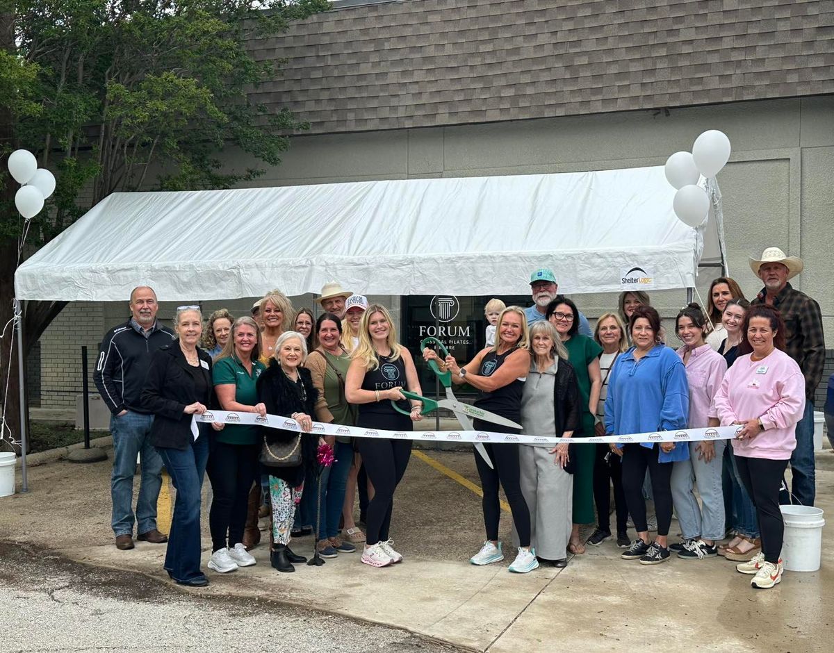 Forum Classical Pilates Studio ribbon cutting