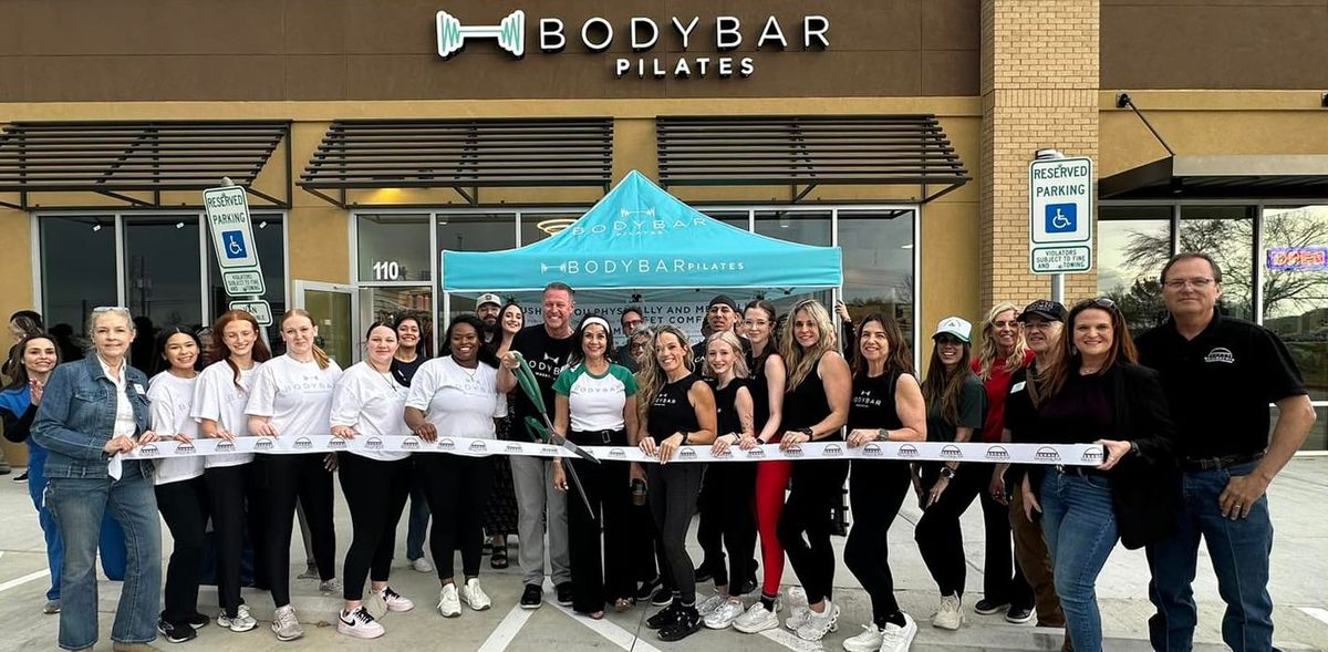 Ribbon cutting: Bodybar Pilates Waxahachie