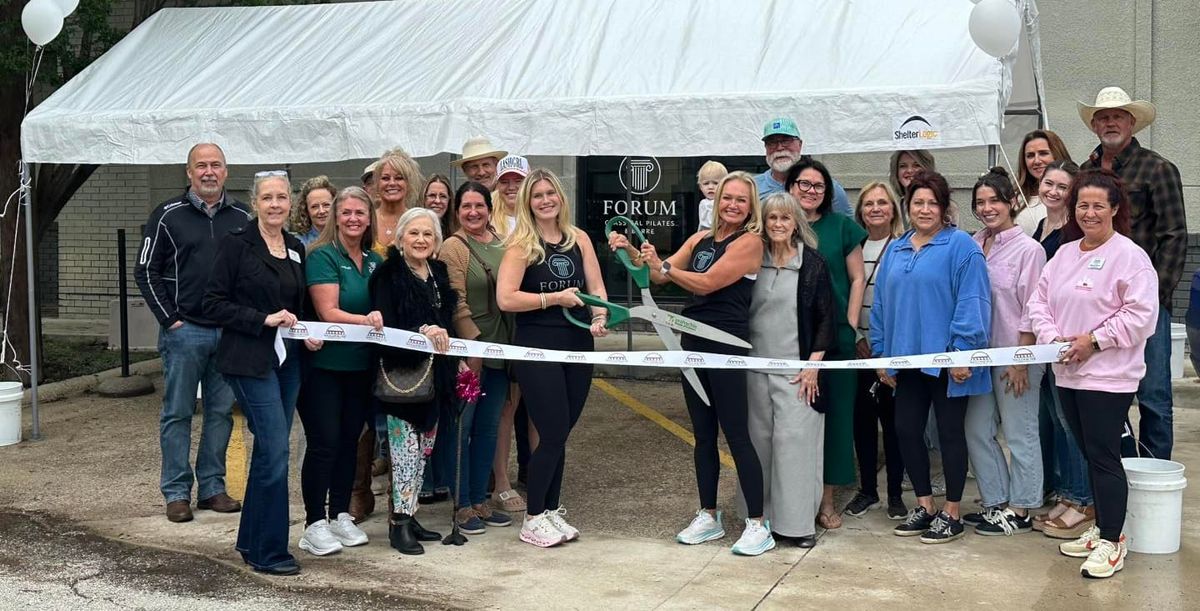Ribbon cutting: Forum Classical Pilates Studio