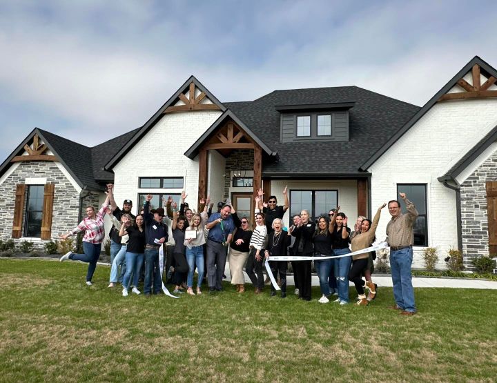 Elmwood Homes ribbon cutting. Courtesy photo