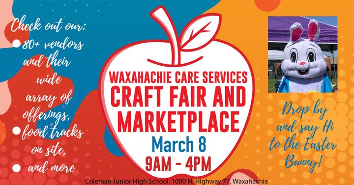 Craft fair this Saturday to benefit Waxahachie Care