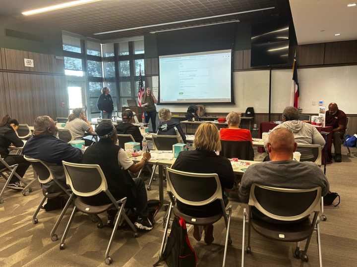 Attendees are shown at the recent emergency preparedness event. 