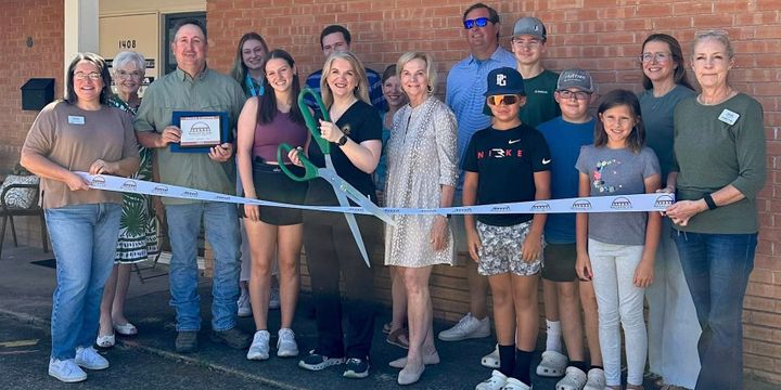 Shine Aesthetics and Wellness ribbon cutting held