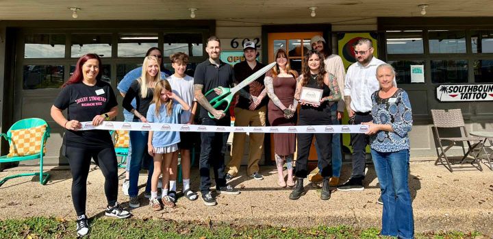 Ribbon cutting held for Southbound Tattoo