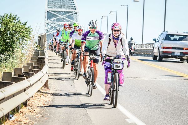 "I'm not an athlete," I just road my bike 200 miles.