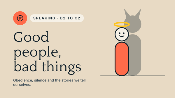 Good People, Bad Things
