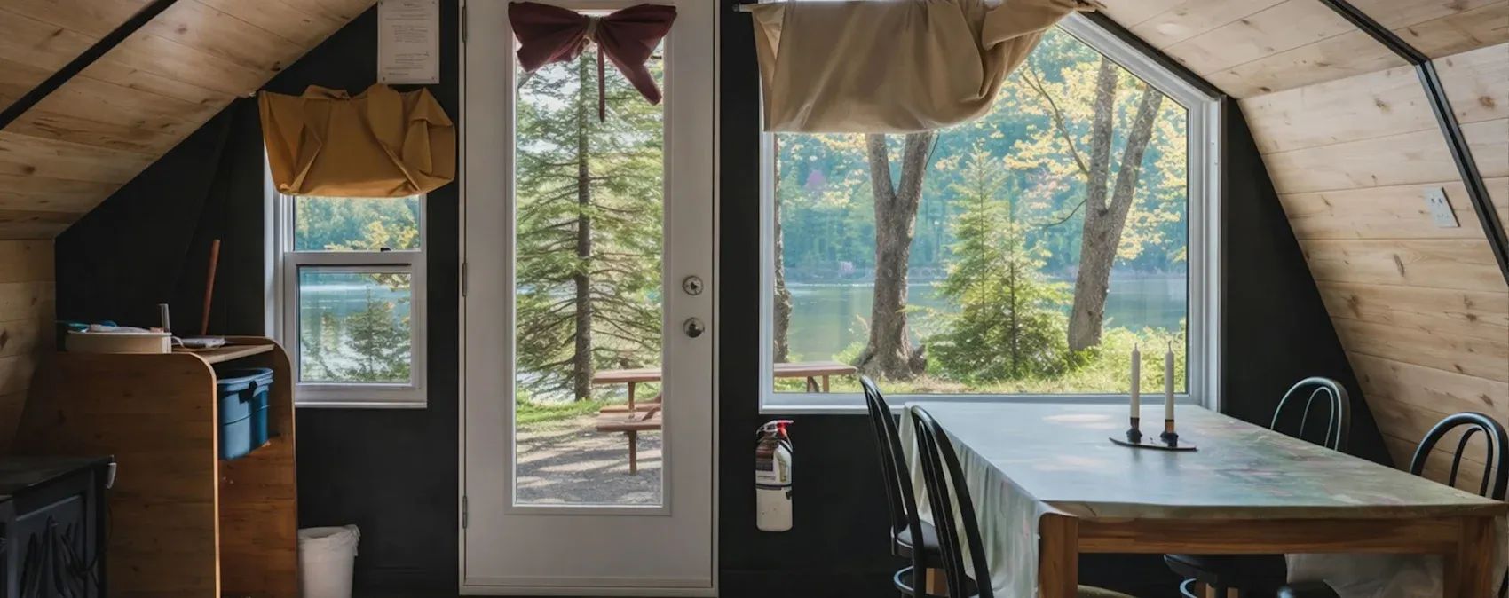 🏞️ 🌌 Nuitée en nature - dès 69$ - jusqu'à 4 personnes - huttes, yourtes, chalets ou lofts au bord du lac