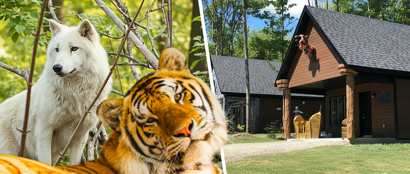 🏡 2 nuits en chalet pour 4 adultes OU 2 adultes + 4 enfants à -30% / 349,99$ - Avec accès au Familizoo et +++ activités