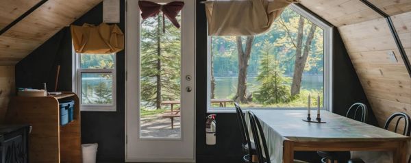 🏞️ 🌌 Nuitée en nature - dès 69$ - jusqu'à 4 personnes - huttes, yourtes, chalets ou lofts au bord du lac