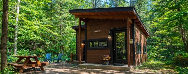 🌲 Lanaudière : 2 nuits en nature dès 195$ pour 4 à 6 personnes - yourte, chalet ou mini-chalet