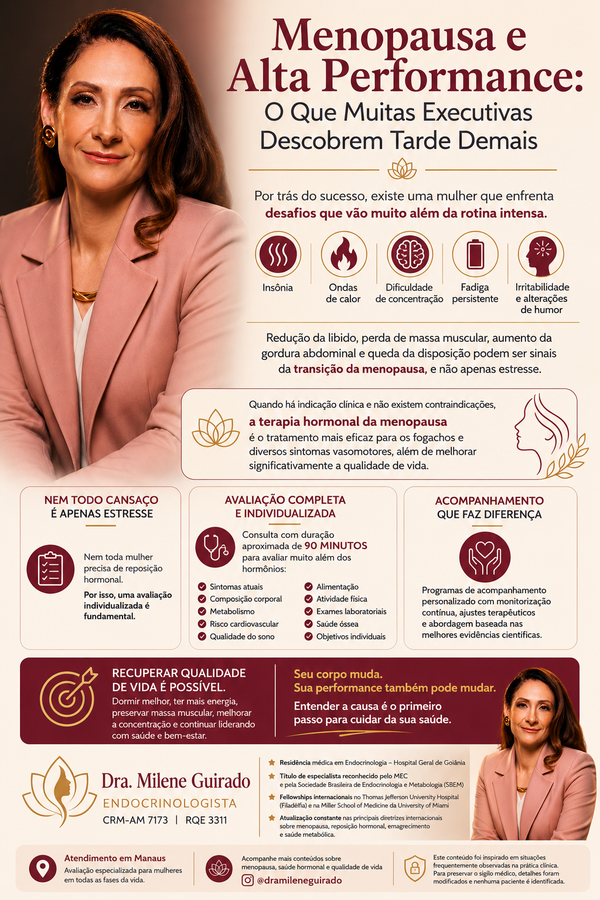 Menopausa e Alta Performance: O Que Muitas Executivas Descobrem Tarde Demais
