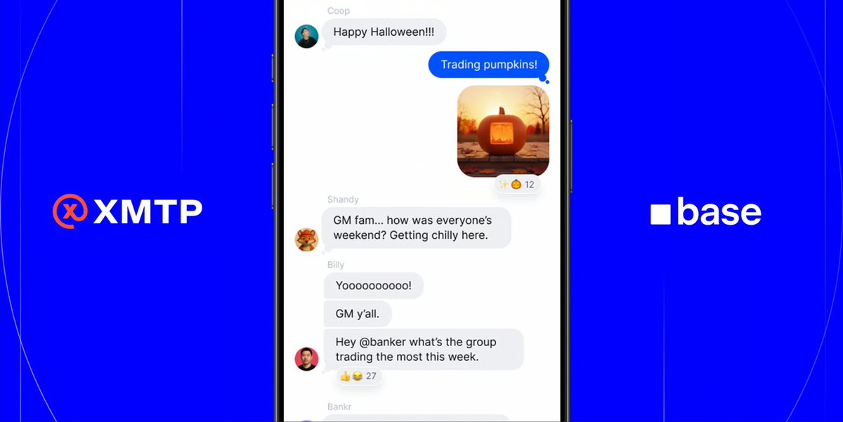 Base App by Coinbase Is Live for Everyone, Secured by XMTP: Create, Earn, and Trade — All in Chat