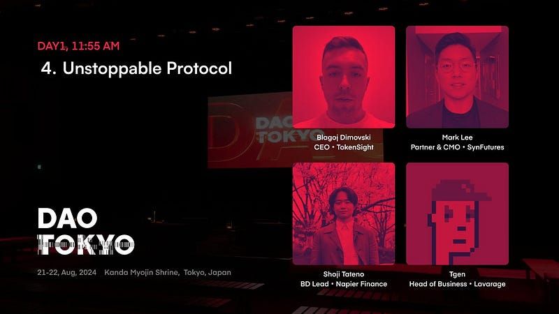 DAO Tokyo — Unstoppable Protocol