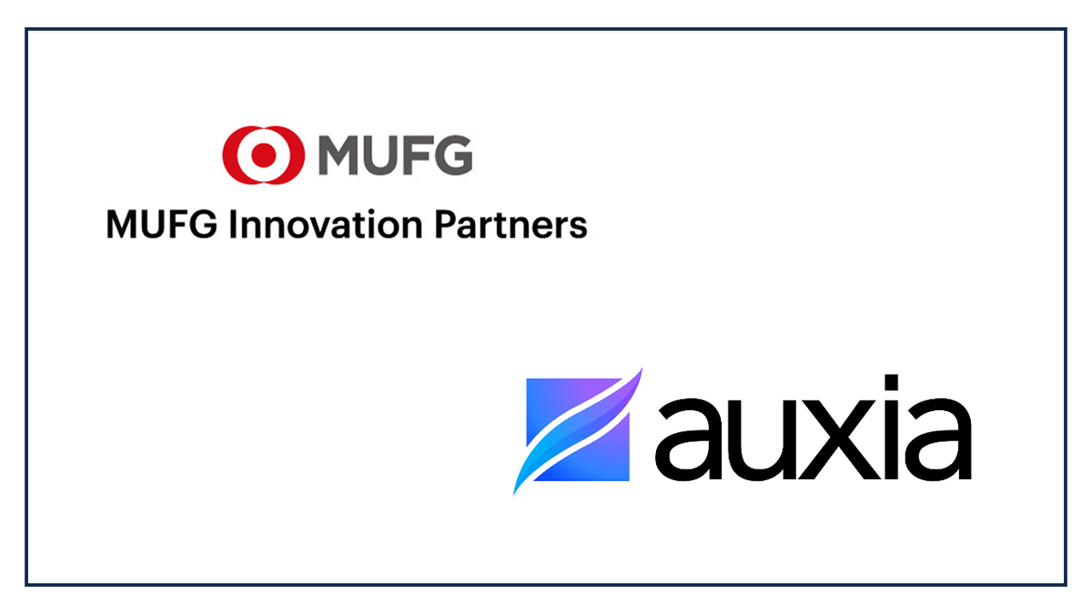 MUFG Innovation Partners invests in Auxia