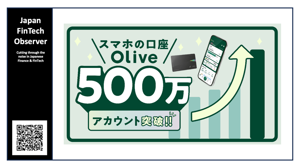 SMBC's Olive exceeds 5m customers in two years since launch