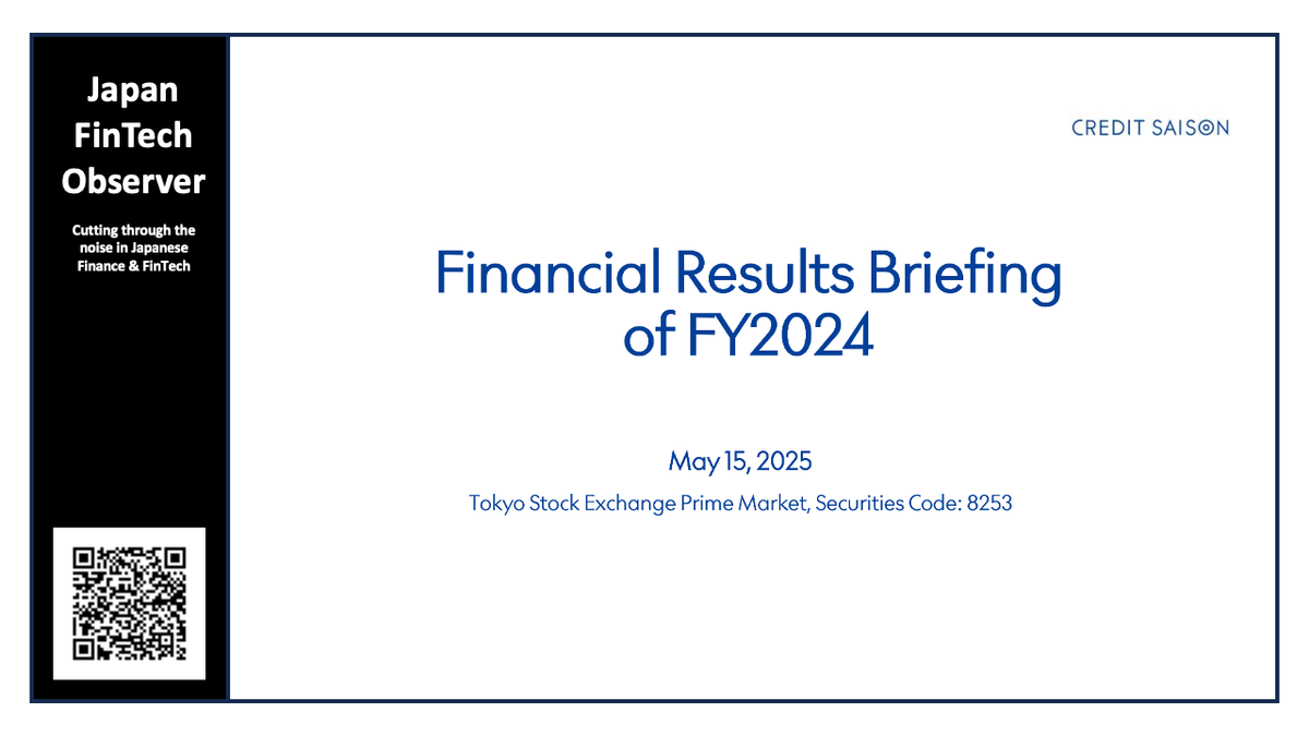 Credit Saison FY3/25 Financial Results
