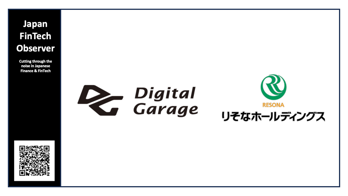 Digital Garage Agrees to Intelligent Data Business Partnership with Resona Group