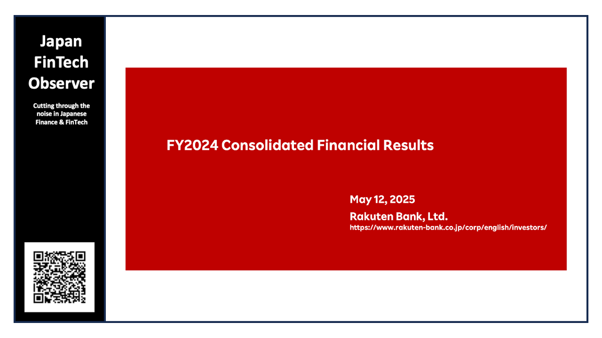 Rakuten Bank FY3/25 Financial Results