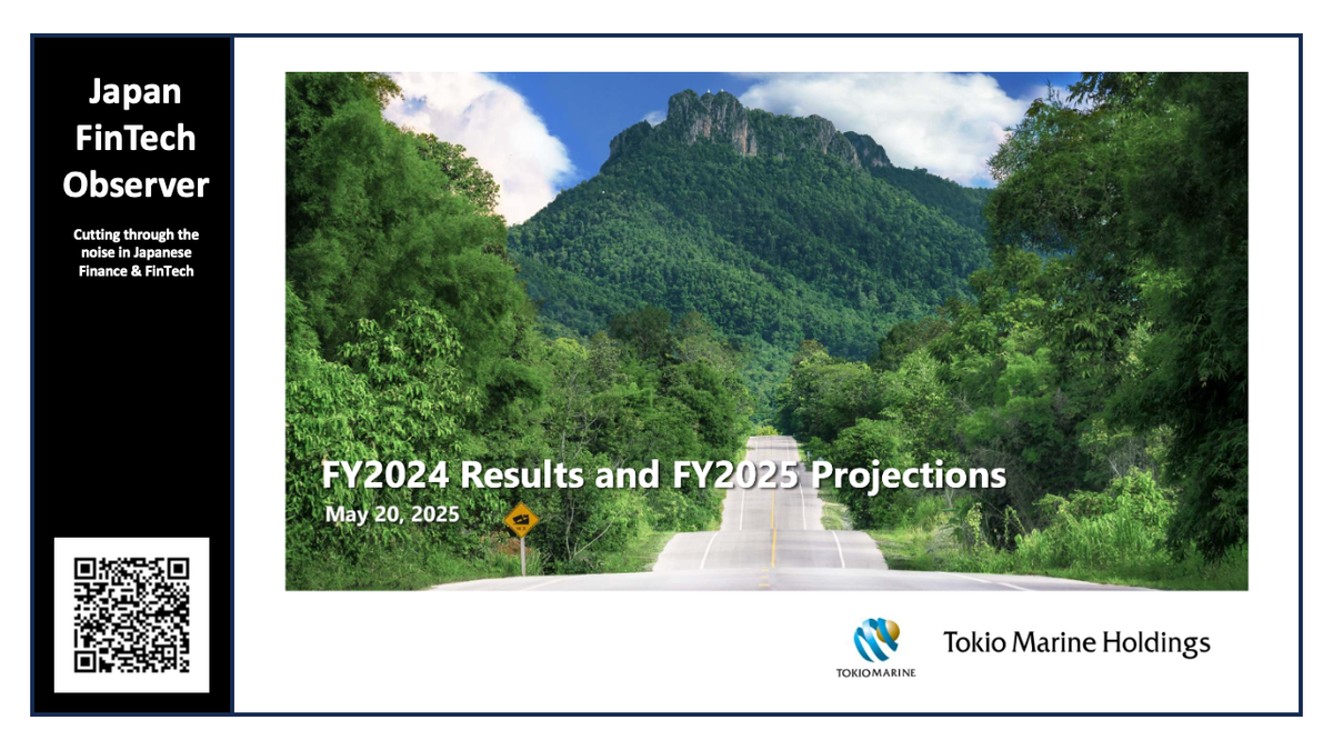 Tokio Marine FY3/25 Financial Results