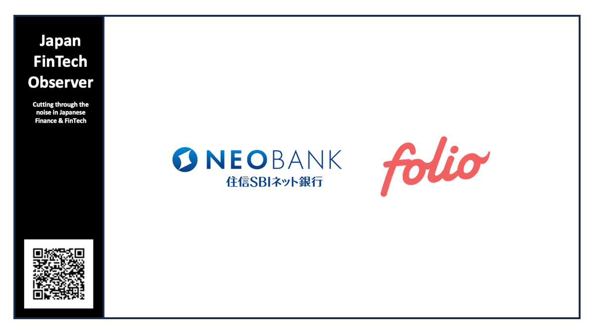 SBI Sumishin Net Bank and FOLIO to Jointly Provide New Asset Management Services