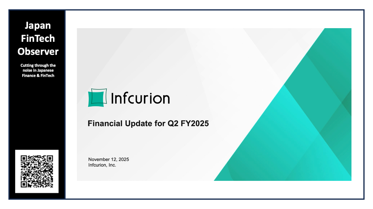 Infcurion Reports First Quarterly Financial Results as a Public Company