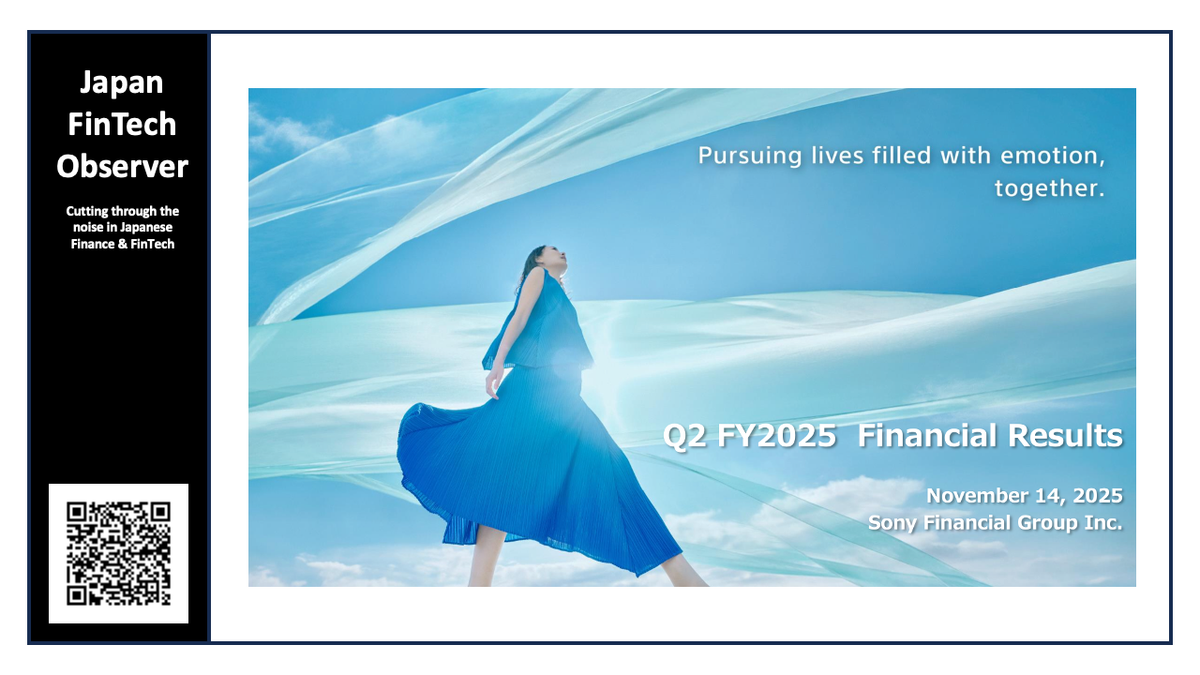 Sony Financial Presents First Quarterly Results after Spin-Off