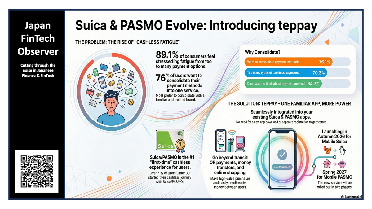 Suica & PASMO Evolve: Introducing teppay