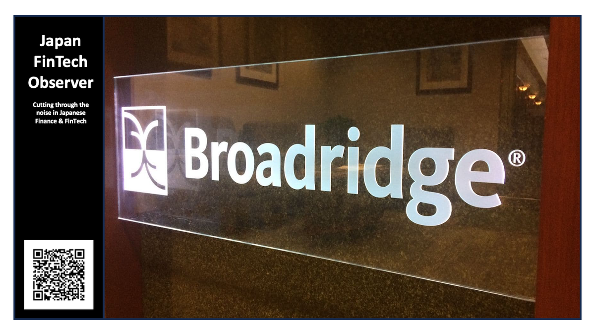 Nissay Asset Management Becomes First Japanese Firm to Digitise MBS Trading with Broadridge Platform