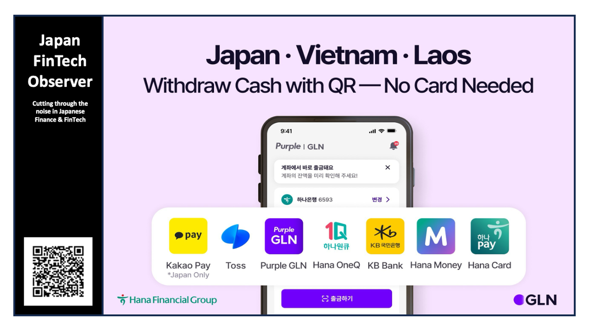 Cardless in Asia: GLN Scales Cross-Border ATM Infrastructure for Mobile Users