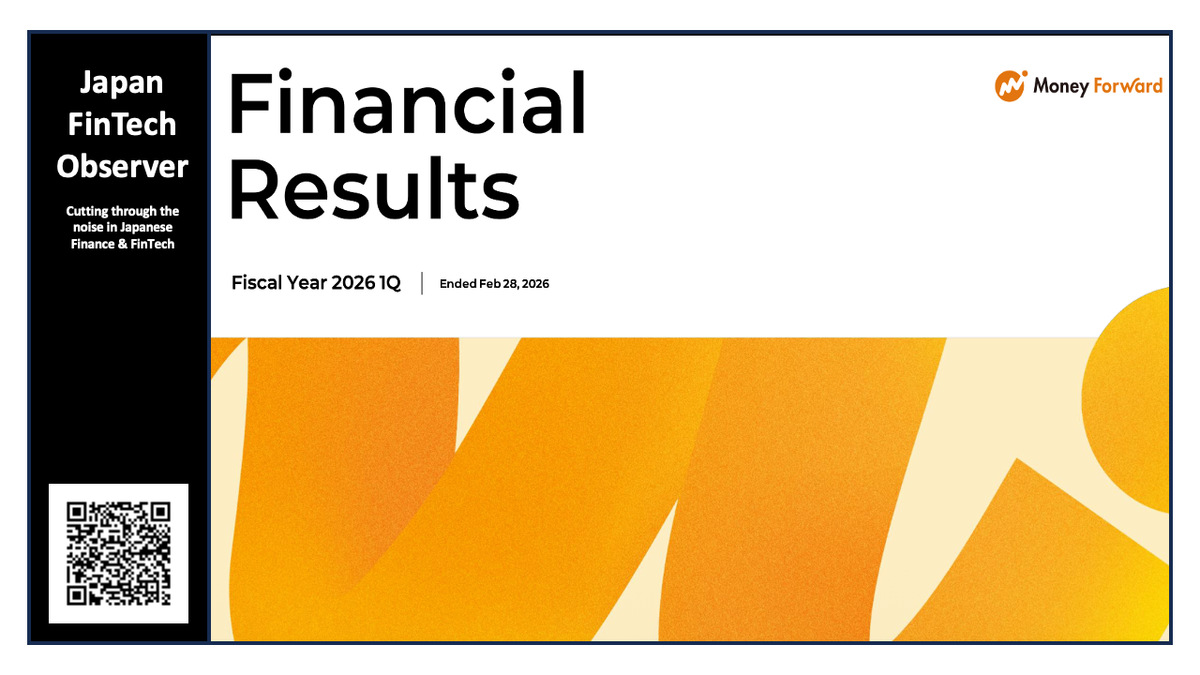 Money Forward Swings to 1Q Operating Profit with Record EBITDA Performance