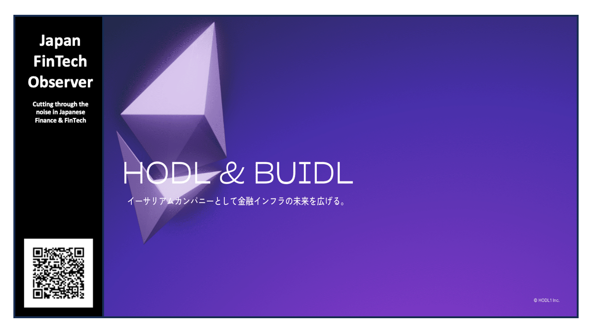 HODL1 Medium-Term Business Plan 2026 Goals
