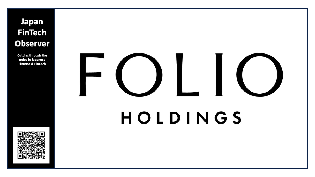 SBI Holdings Submits IPO Application for AI FinTech Unit FOLIO Holdings