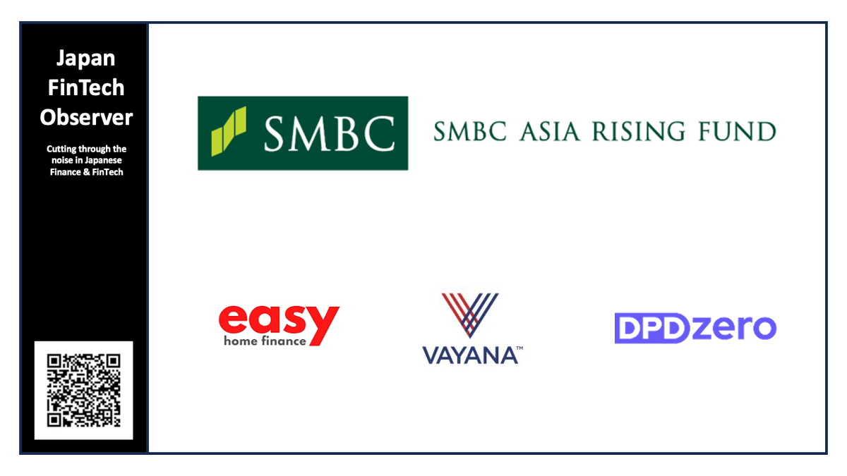 SMBC Asia Rising Fund Injects Fresh Capital into Easy Home Finance, Vayana, and DPDzero