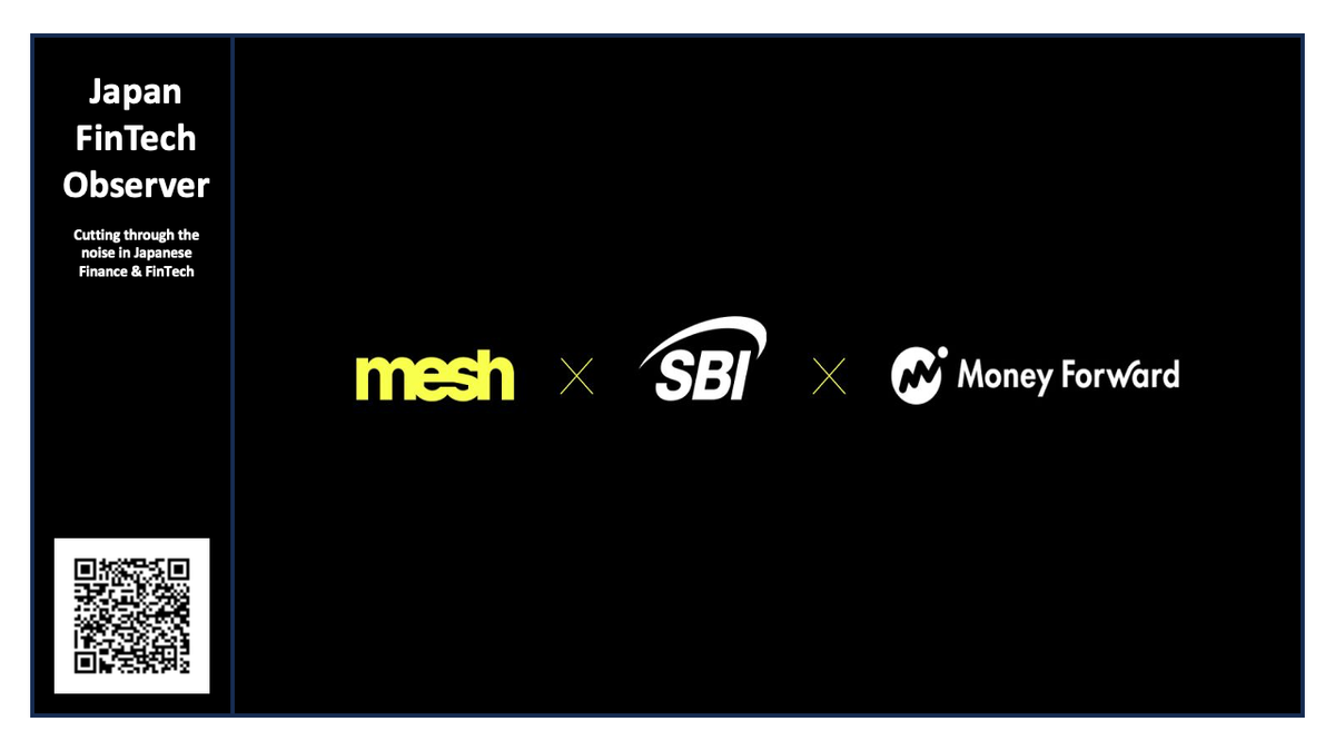 SBI Holdings, Mesh Connect, and Money Forward Partner to Form Digital Asset Joint Venture in Japan
