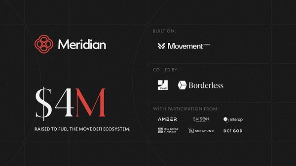 Saison Capital participates in Meridian’s USD 4m seed round