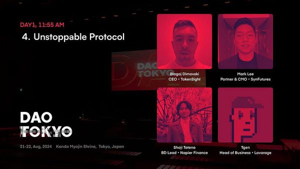 DAO Tokyo — Unstoppable Protocol