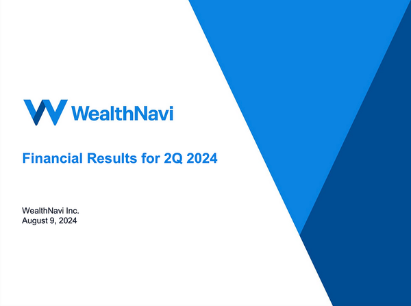 WealthNavi Q2/FY2024 Earnings