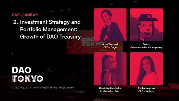DAO Tokyo — Investment Strategy and Portfolio Management