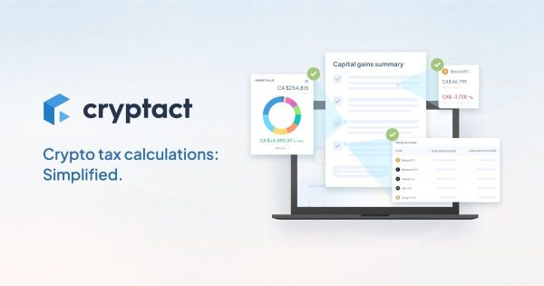 Japan's leading crypto tax service, cryptact, now available in Canada