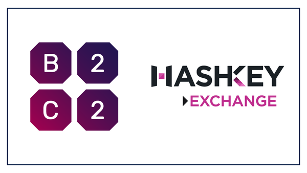 SBI-backed crypto market-maker B2C2 partners with Hashkey Exchange