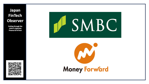 SMBC and Money Forward to Partner on BaaS/Digital Banking