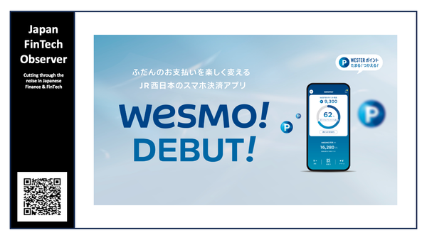 West Japan Railway Company Launches New Payment Service "Wesmo!"