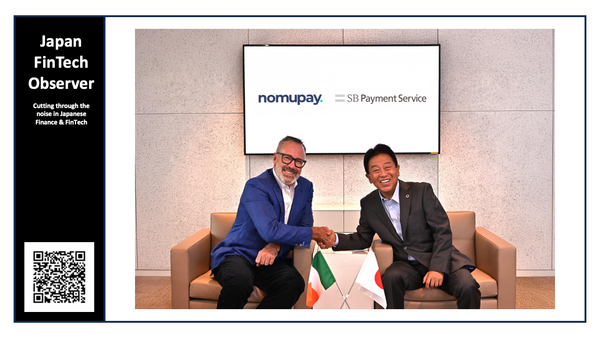 SoftBank Payment Service invests USD 40m for 13.8% of Ireland-based Nomupay