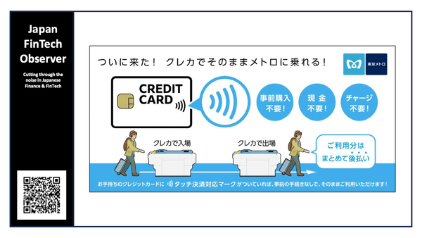 Tokyo Metro to Launch Contactless Payment Service Using Credit Cards and Other Touch Payment Methods on All Lines in Spring 2026